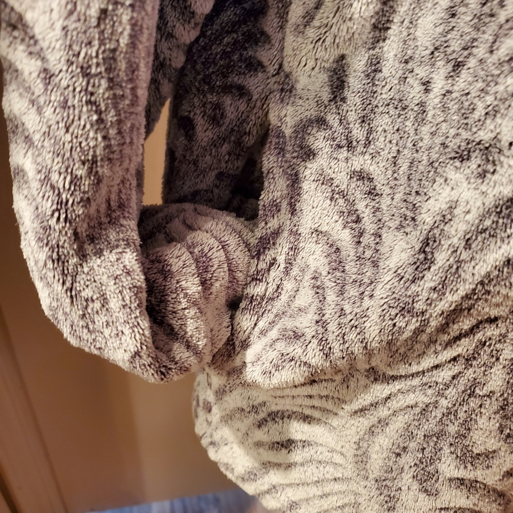 Xl Sweat Set Hood Zipper Front Pull String Pants - image 5